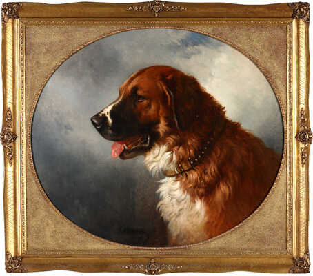 Сверчков Николай Егорович. Портрет собаки